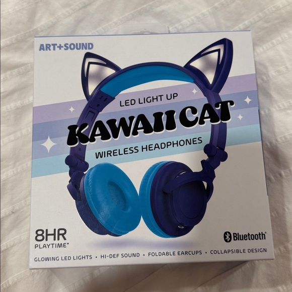 Kawaii Cat Bluetooth Headphones, 🐱 - Picture 8 of 10